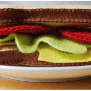 diy / Sandwich aus Filz