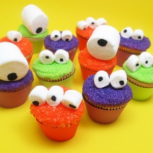 Monster Cupcakes backen
