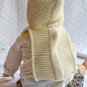 Wunderschöner Mützenschal gestrickt