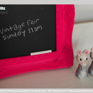 diy / Idee mit Tafelfarbe basteln