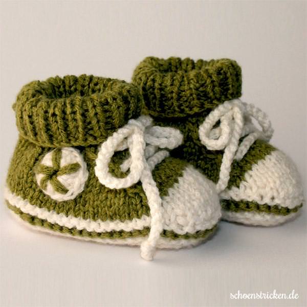 Schoenstricken De Anleitung Baby Chucks Hakeln