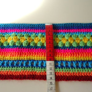 Fragen zur Crochet Along Regenbogen-Babydecke 