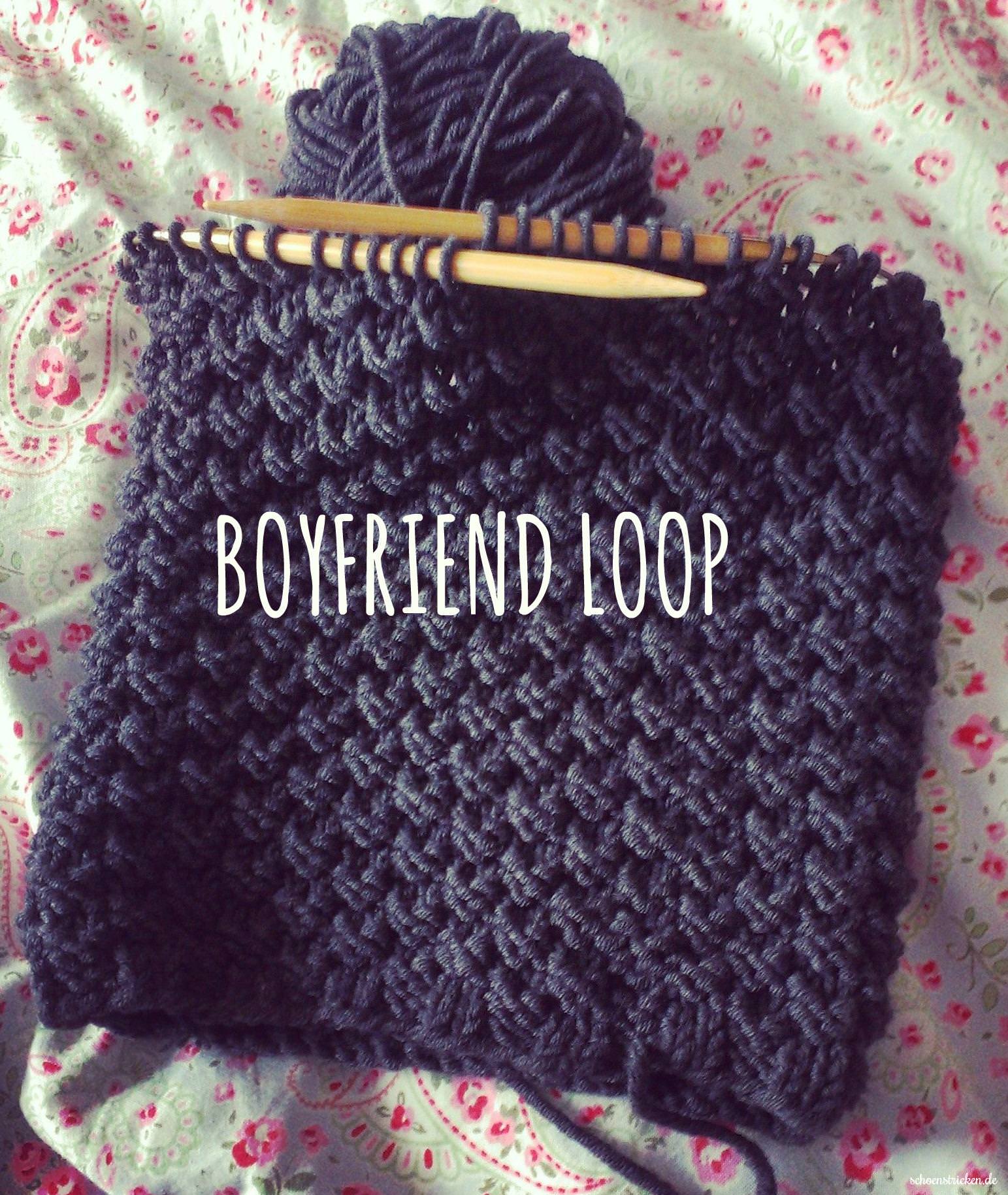 Schoenstricken De Mannerloop Strickanleitung Fur Einen Boyfriend Loop