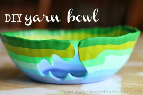 Yarnbowl oder Wollschale DIY schoenstricken.de