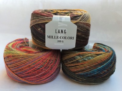 schoenstricken Mille Colori 200g von Langyarnswolle