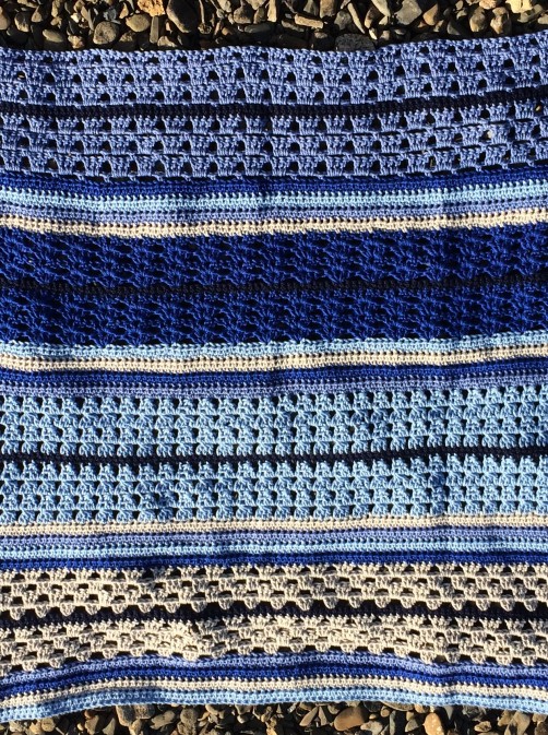 schoenstricken Crochet Along Kuscheldecke Bild 12