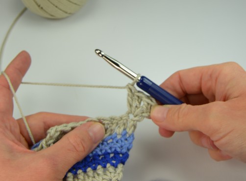 schoenstricken Crochet Along Kuscheldecke Muster 1p