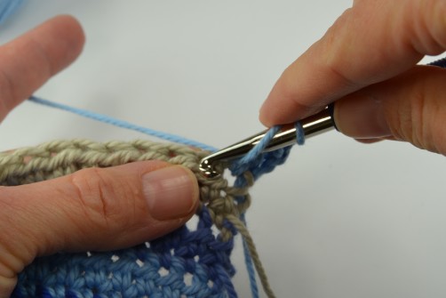 schoenstricken Crochet Along Kuscheldecke Muster 2