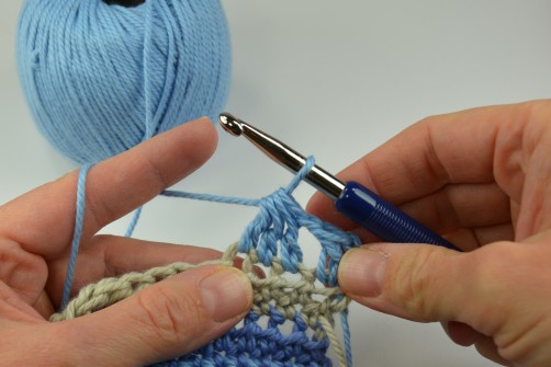 schoenstricken Crochet Along Kuscheldecke Muster 2i
