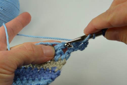 schoenstricken Crochet Along Kuscheldecke Muster 2n