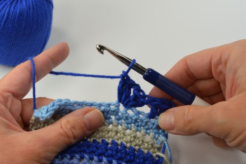 schoenstricken Crochet Along Kuscheldecke Muster 3f
