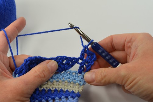 schoenstricken Crochet Along Kuscheldecke Muster 3i