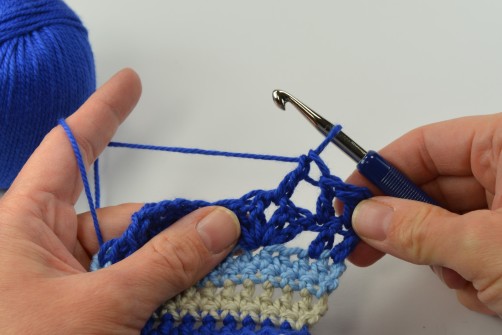 schoenstricken Crochet Along Kuscheldecke Muster 3k