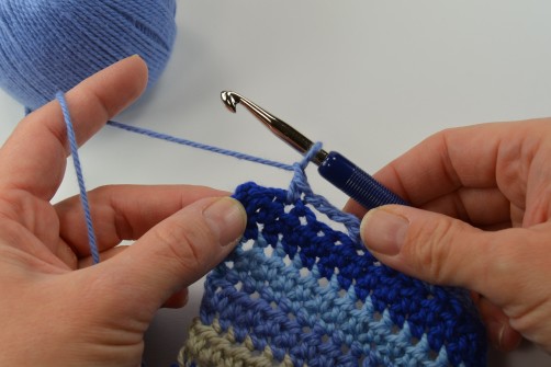 schoenstricken Crochet Along Kuscheldecke Muster 4f