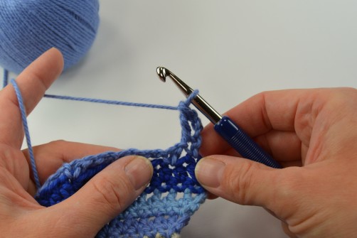schoenstricken Crochet Along Kuscheldecke Muster 4i