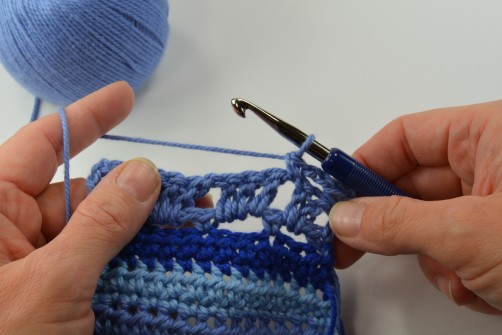 schoenstricken Crochet Along Kuscheldecke Muster 4q