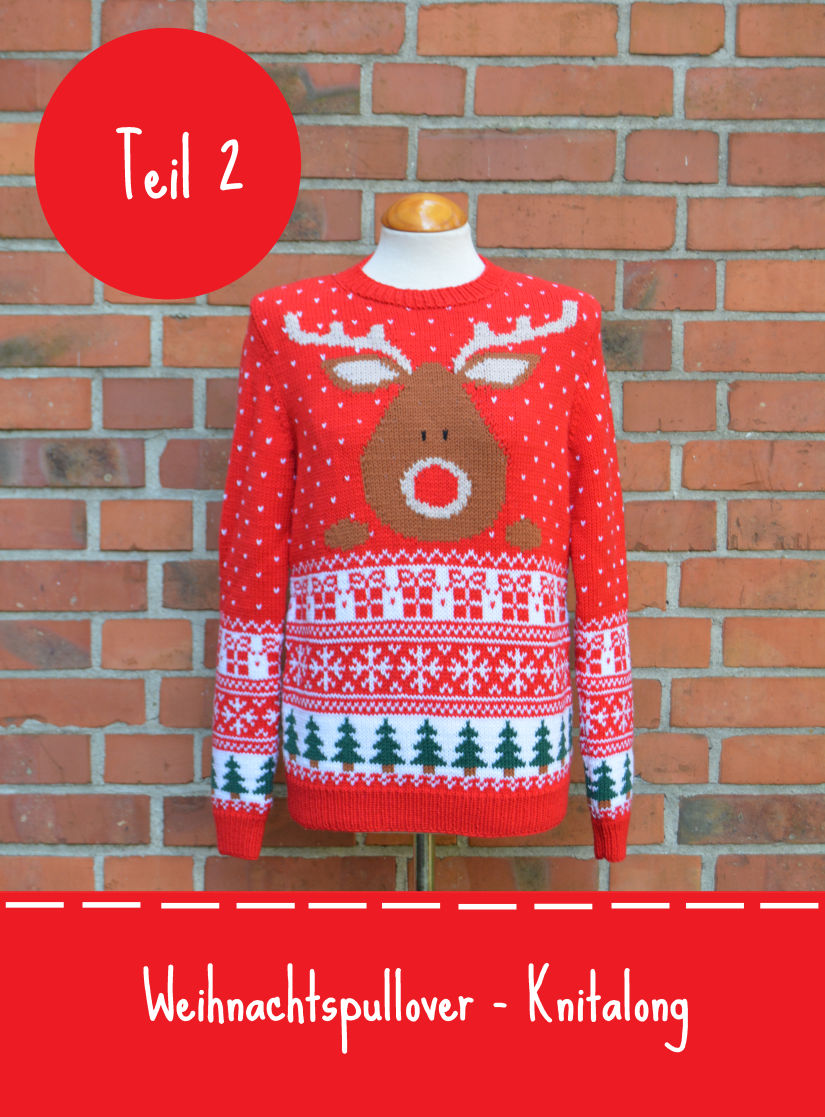 Weihnachtspullover - Knitalong Teil 2 schoenstricken.de